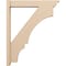 Ekena Millwork 6-in W x 34-in D x 42-in H Balboa Trad Rough Cedar Woodgrain TimberThane Outlooker, Primed Tan OUTUR060X34X42BOA04RCPR - alternate 3